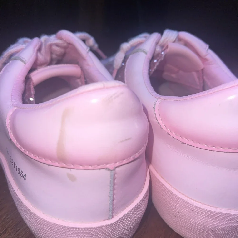 Vintage Havana Alexis 2 Glitter Lace Up Womens Pink Sneakers Casual Shoes Size9